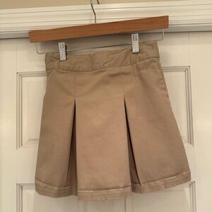 Cat & Jack Tan Uniform Skort